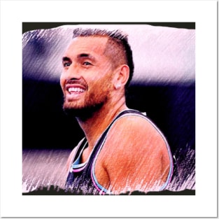 nick kyrgios Posters and Art